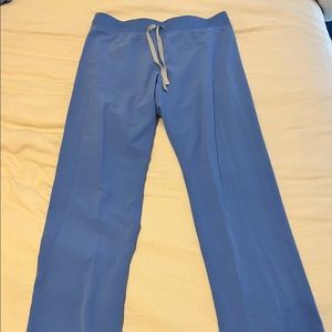 FIGS Livingston Basic Scrub Pants Ceil BLUE